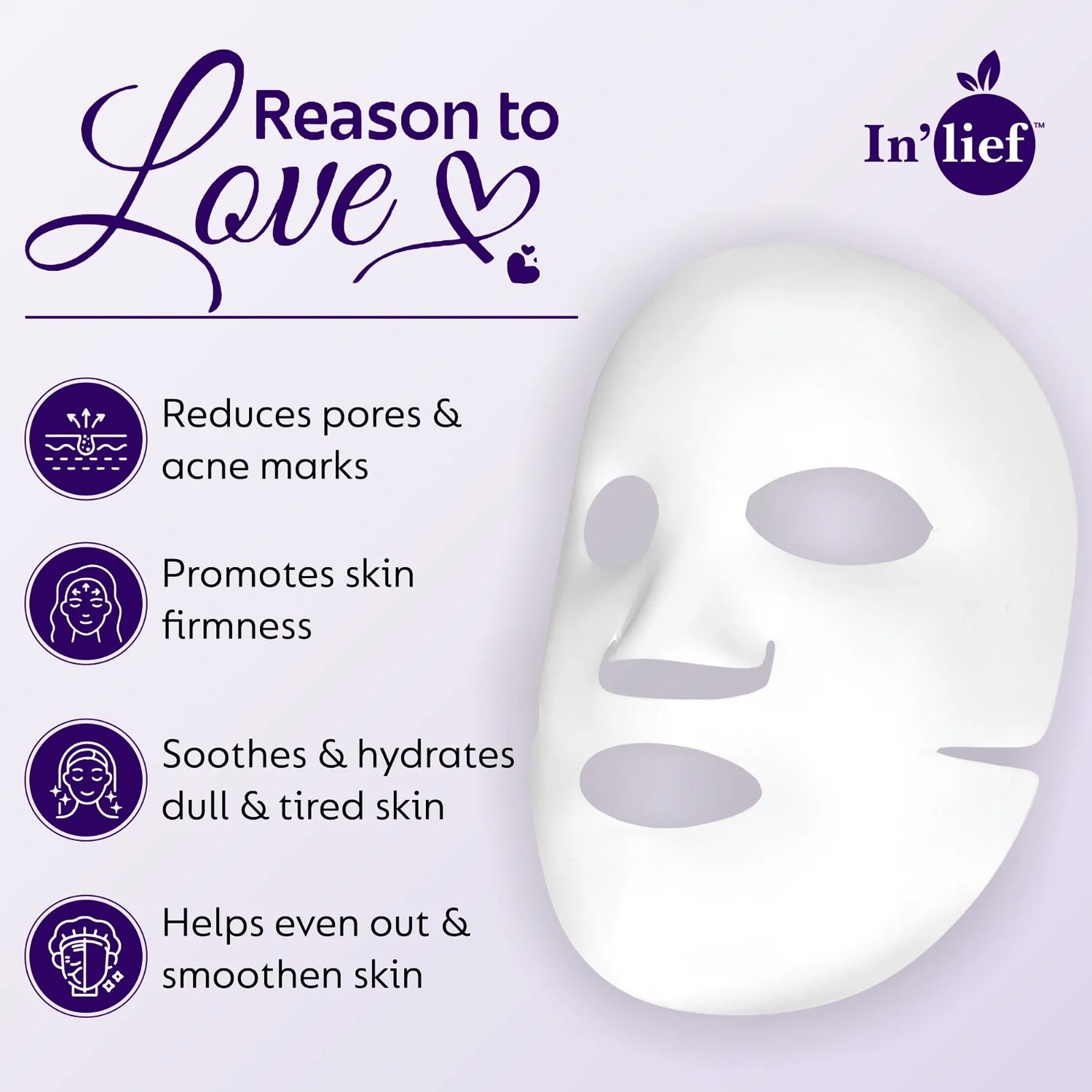 Inlief Salicylic Acid 1 Clarifying Pore-refining Facial Sheet Mask (1 Pc)