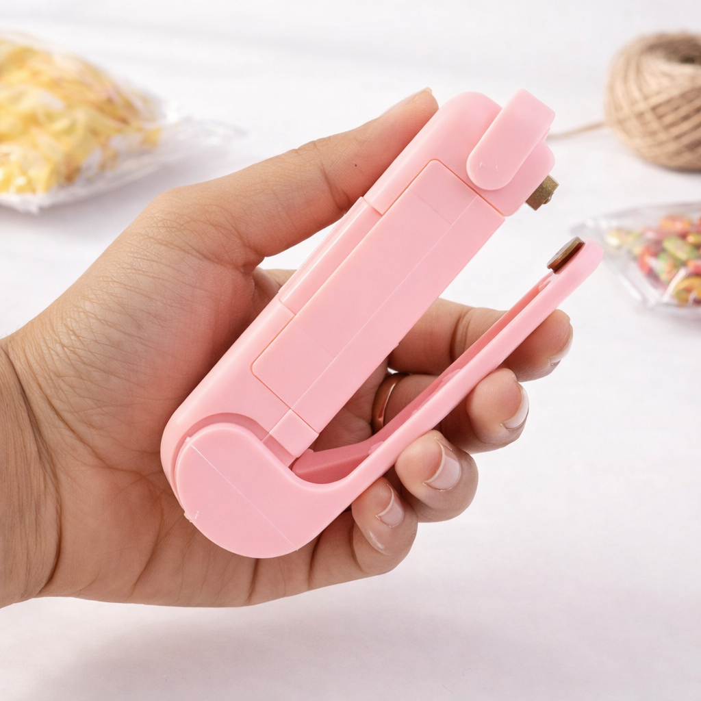 Mini Bag Sealer – Portable Handheld Heat Sealing Machine for Plastic Food & Snack Bags