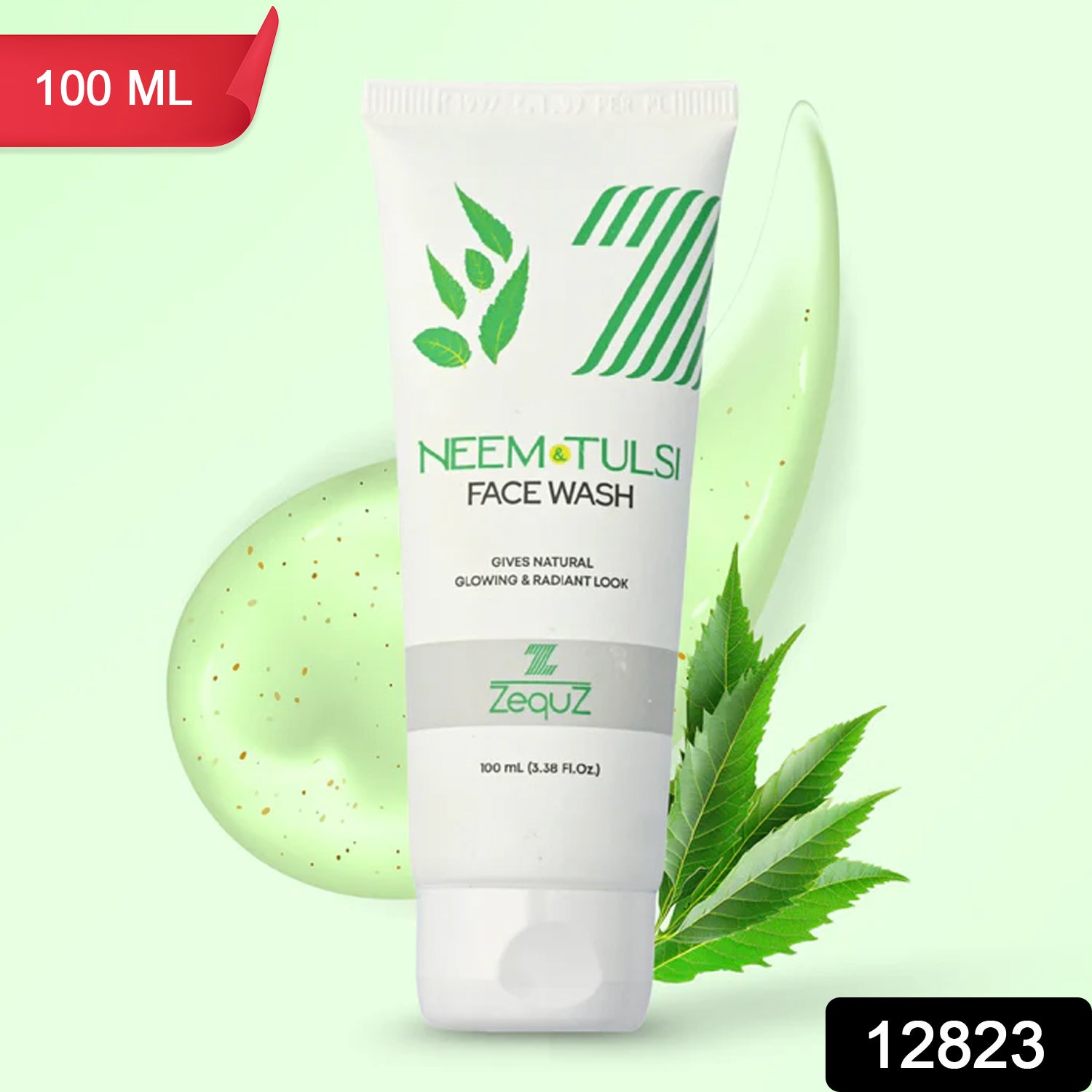 Zequz Neem Tulsi Face Wash - (1 Pc 100 Ml)