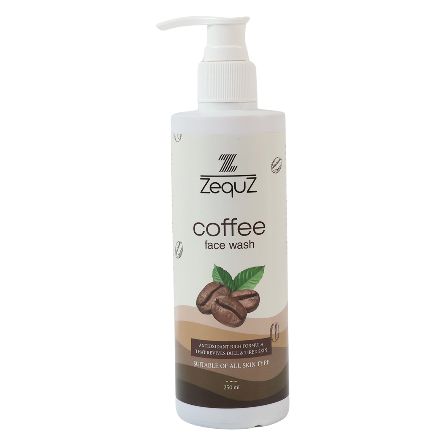 Zequz Coffee Face Wash - (1 Pc 250 Ml)