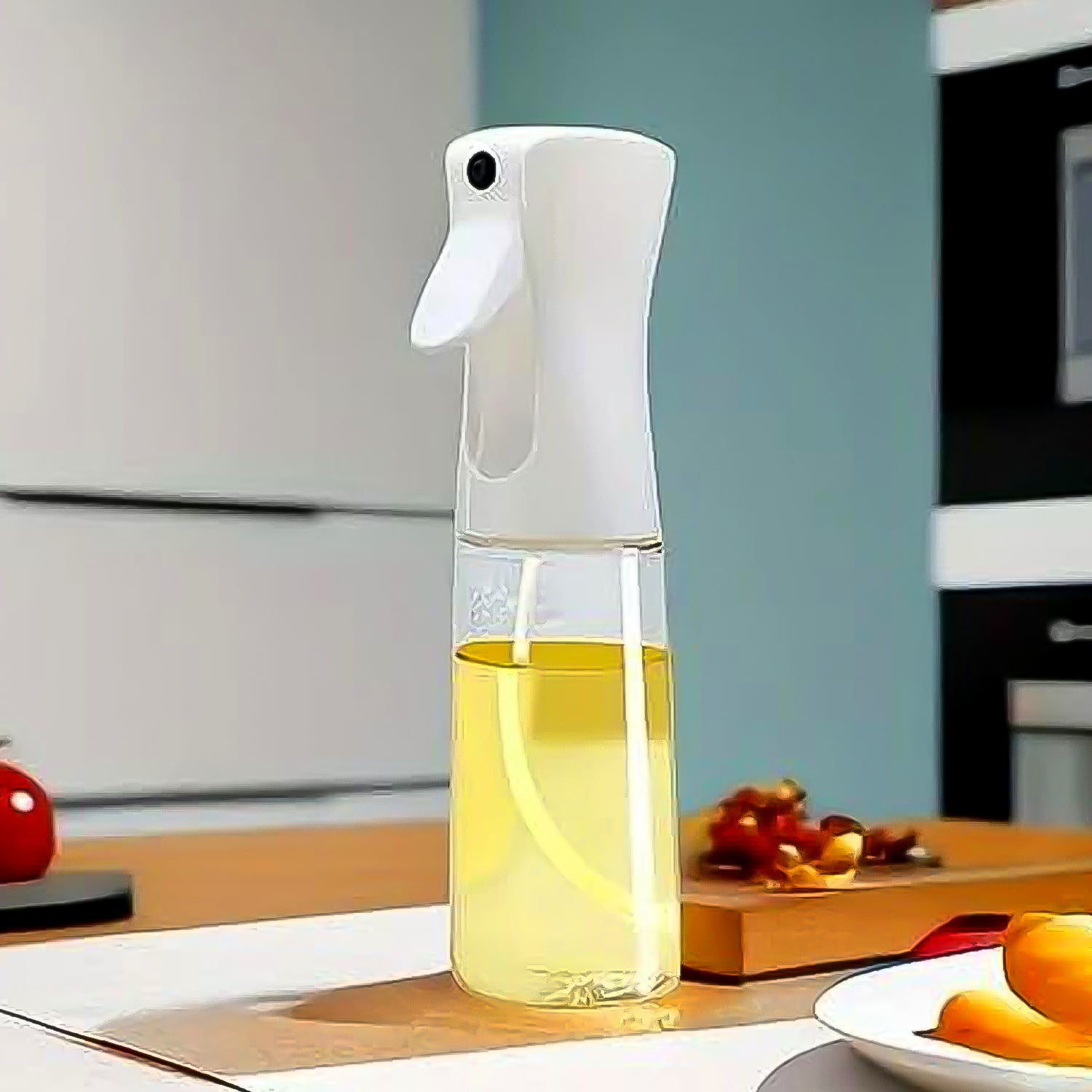 Glass Oil Spray Bottle - Versatile Kitchen Gadgets (250 Ml Approx With White Box)