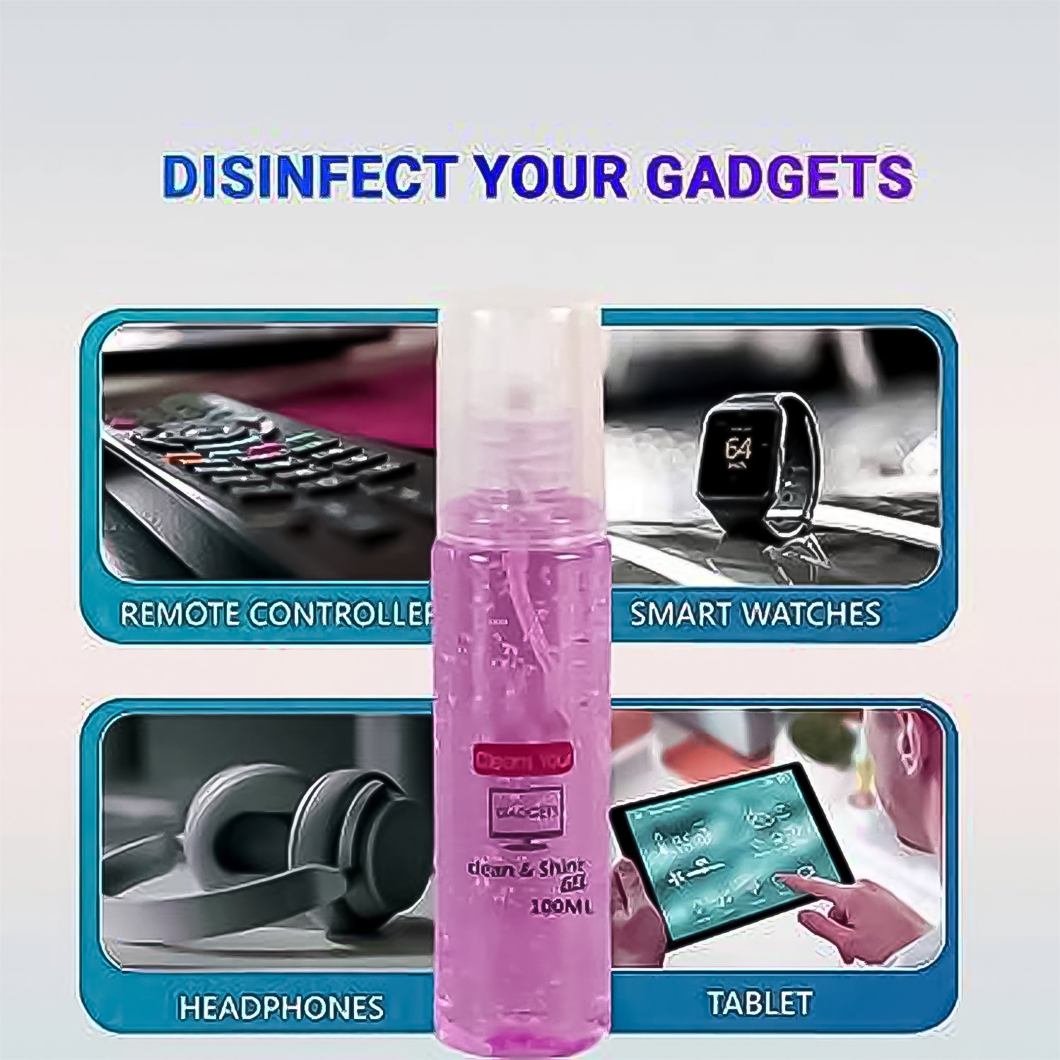 Liquid Gadget Gel Solution To Clean Mobile Laptop Screen (100 Ml)