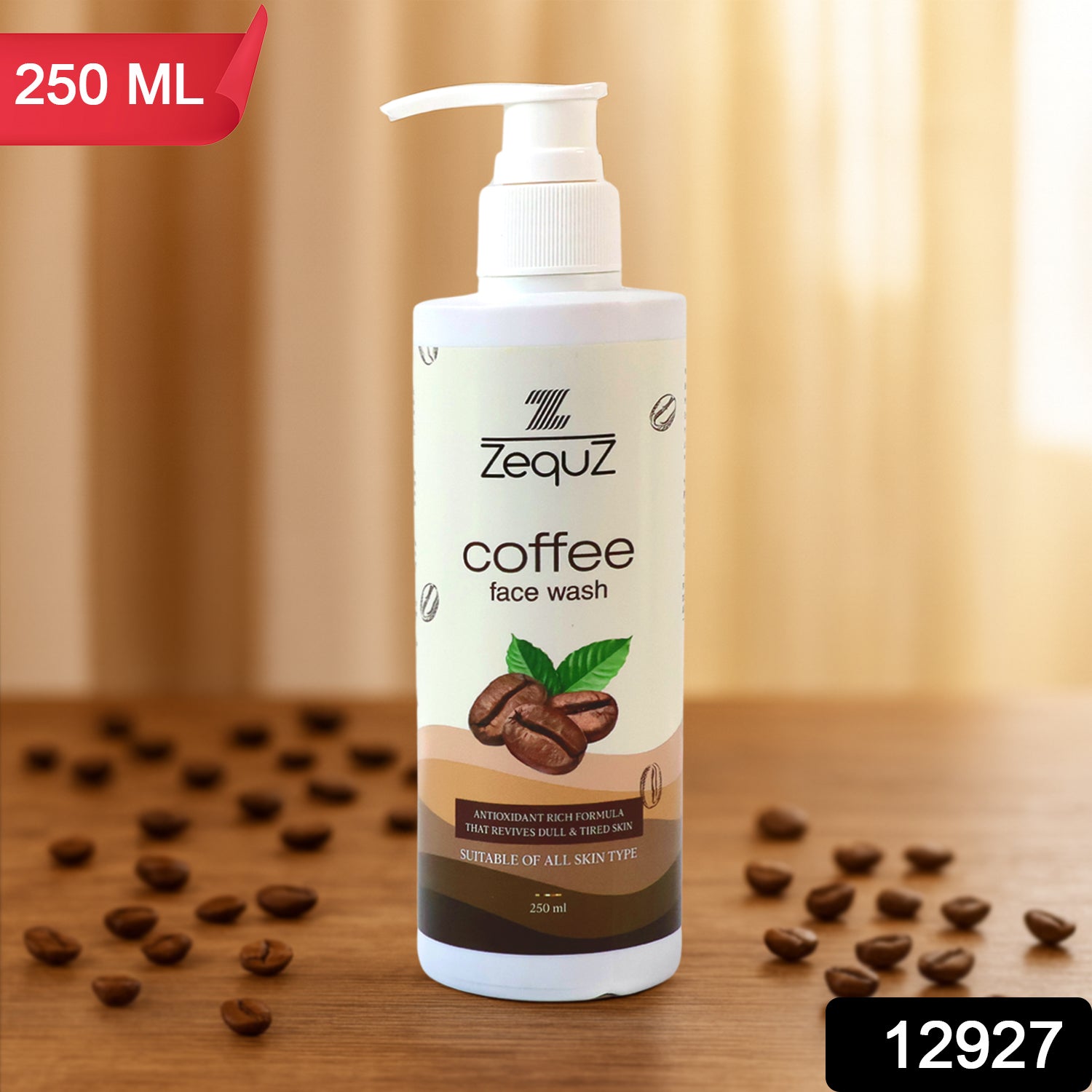 Zequz Coffee Face Wash - (1 Pc 250 Ml)