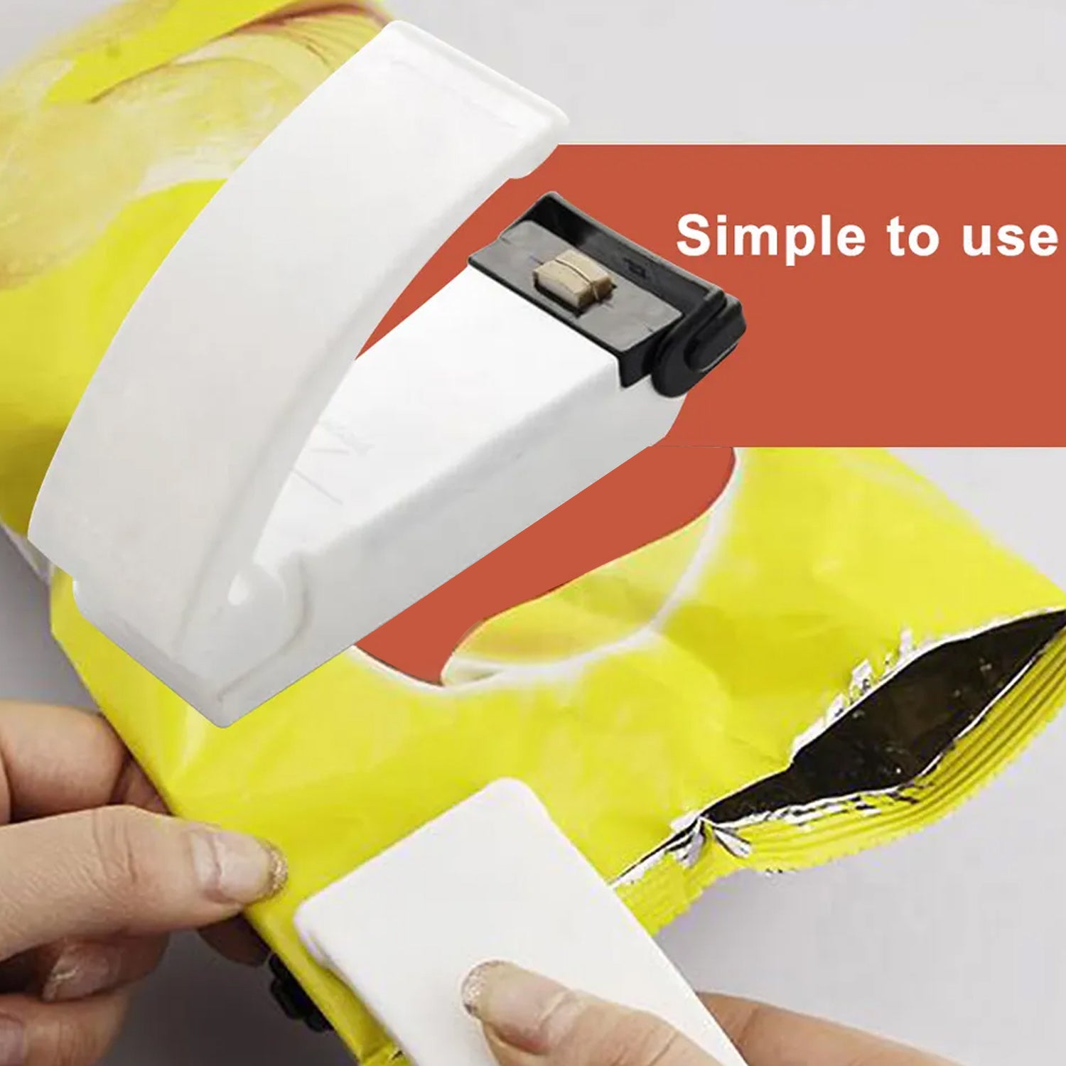 7675a Multifunctional Household Mini Portable Super Sealer Handy Plastic Bag Sealer Sealing Machine