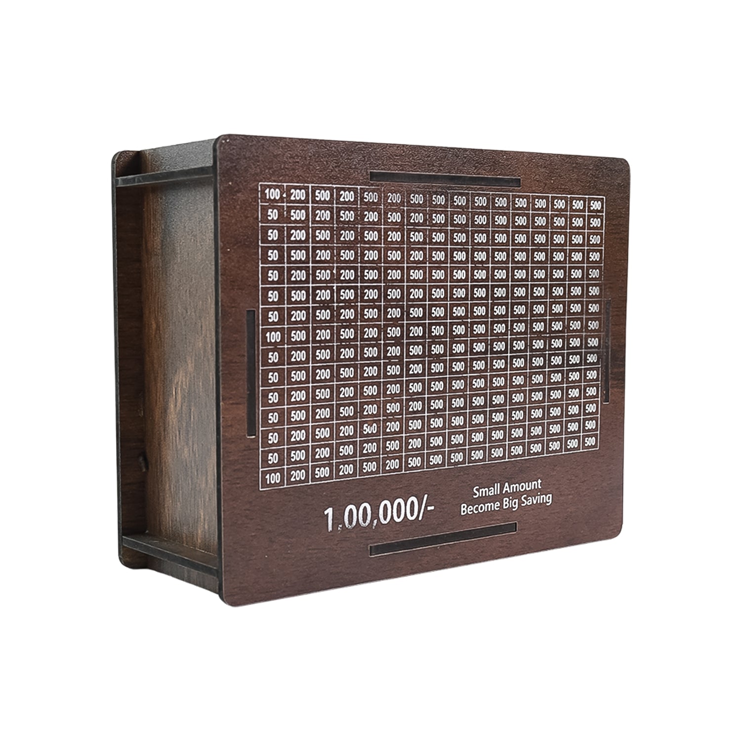 Wooden Money Piggy Bank Money Box (1 Pc Pen Not Included)