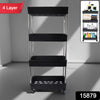 Movable Storage Rack Trolley