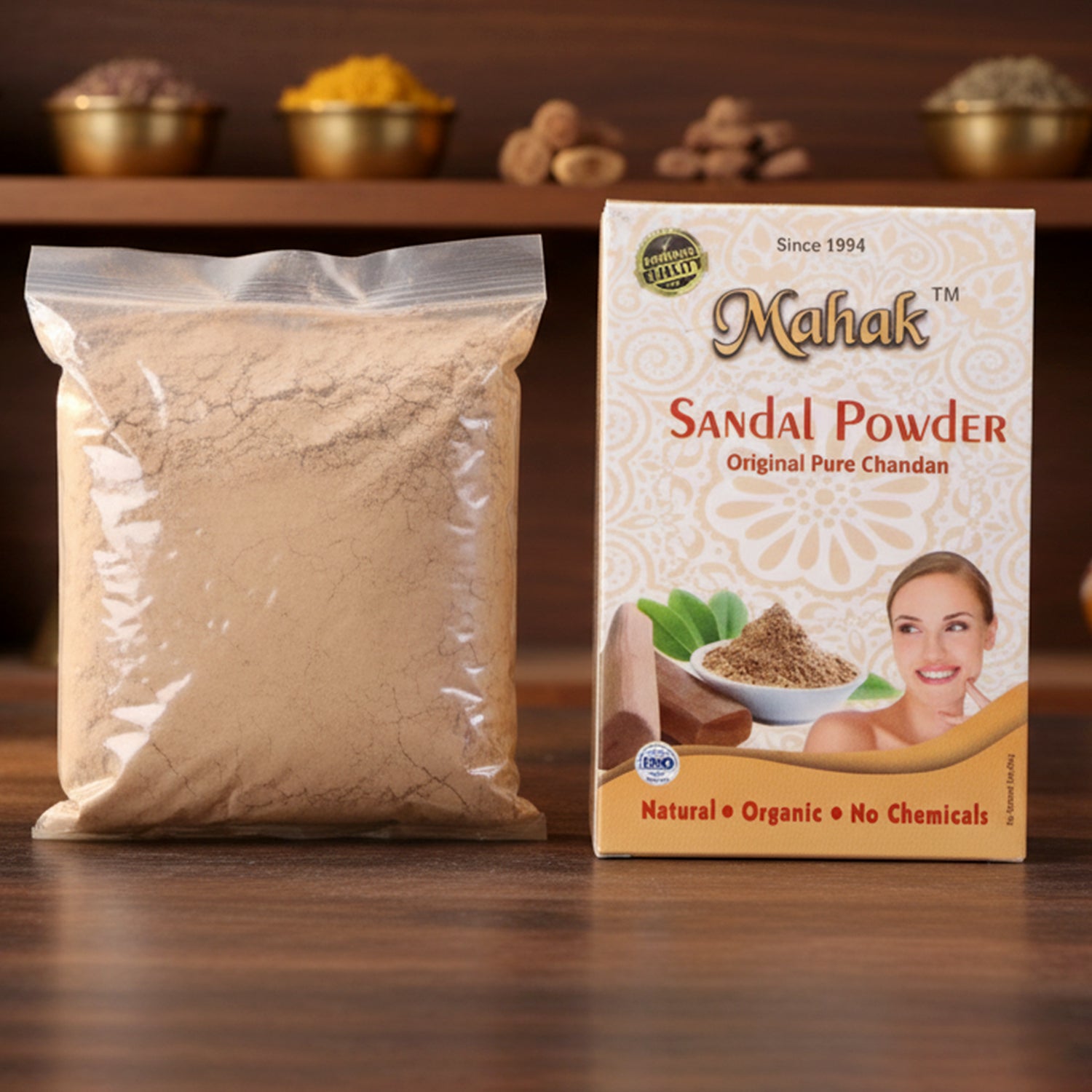 Natural Sandal Powder For Traditional Skincare  50 Gm