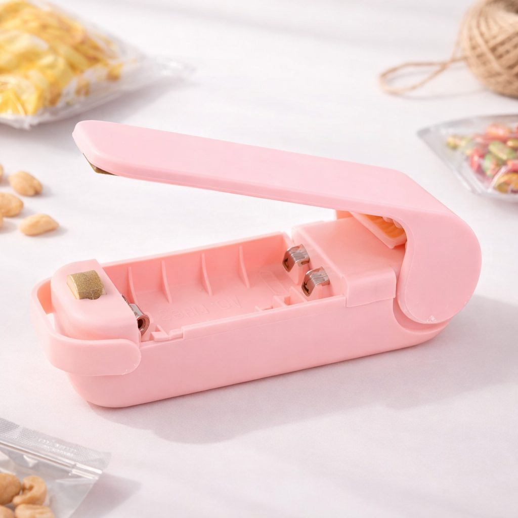 Mini Bag Sealer – Portable Handheld Heat Sealing Machine for Plastic Food & Snack Bags