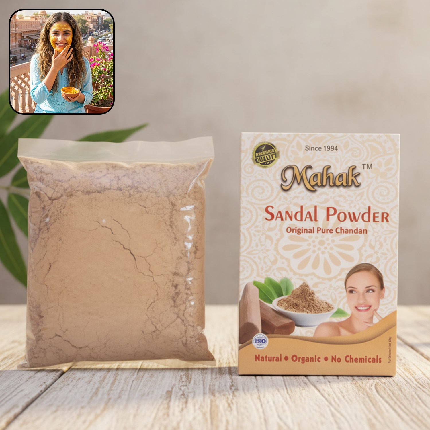 Natural Sandal Powder For Traditional Skincare  50 Gm